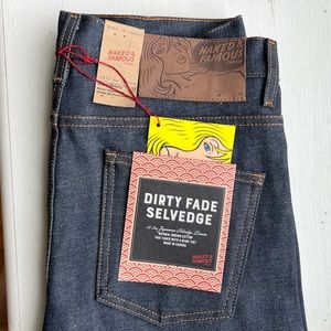 NAKED AND FAMOUS - Dirty Fade Selvedge - Super Skinny